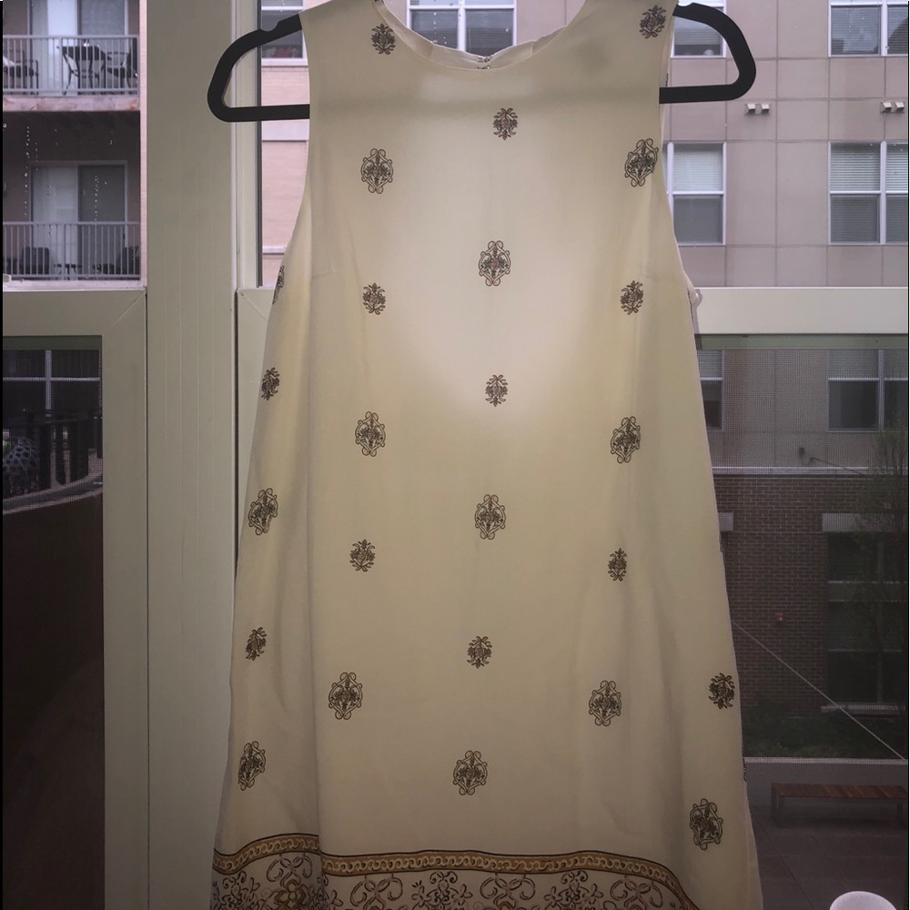 Cream Mini Dress